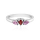 Anello in argento con Zaffiro Tramonto