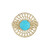 Anillo en oro con Turquesa bella durmiente (Ornaments by de Melo)