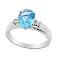 Anello in argento con Topazio Marambaia