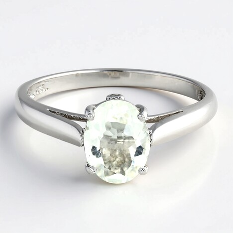 Anello in argento con Ortoclasio