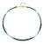 Collar en plata con Esmeralda de Brasil