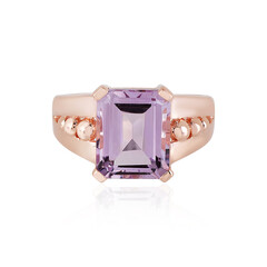 Anello in argento con Ametista Rose de France