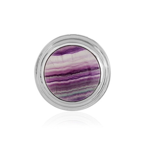 Fluorit-Silberanhänger (MONOSONO COLLECTION)