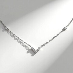 Collana in oro con Diamante SI1 (H)