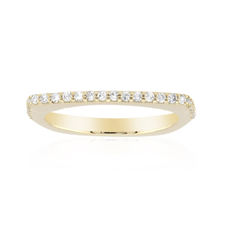 Anillo en oro con Diamante I1 (H)  (de Melo Gold)