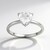Bague en argent et Topaze blanche