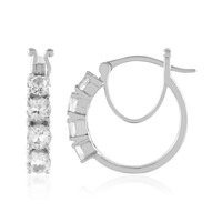 Boucles d'oreilles en argent et Danburite