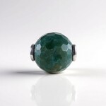 Ciondolo in argento con Agata Muschiata (MONOSONO COLLECTION)