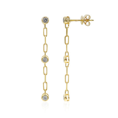 Orecchini in oro con Diamante I1 (H) (CIRARI)