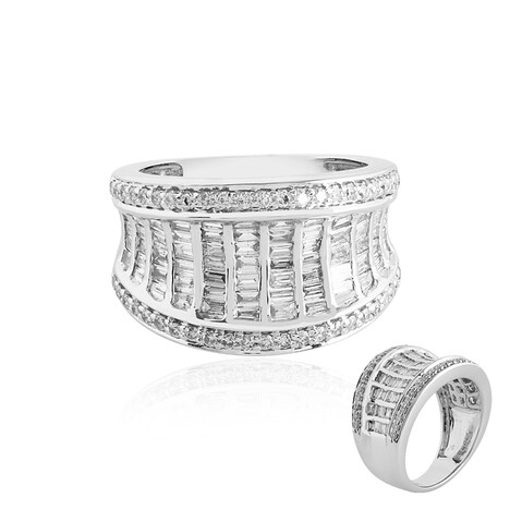 18K SI1 (G) Diamond Gold Ring