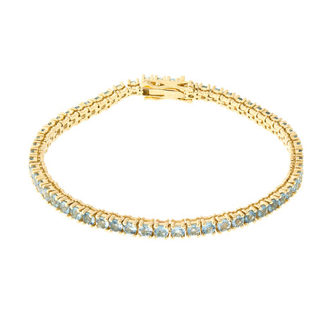 Santa Maria-Aquamarin-Goldarmband (CUSTODANA)