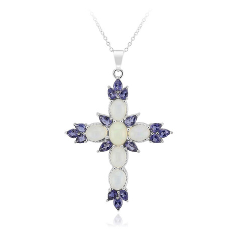 Welo-Opal-Silberhalskette