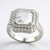 Anello in argento con Danburite