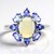 Anello in oro con Opale Australiano (CIRARI)