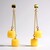 Orecchini in argento con Ambra Milky Baltica (dagen)