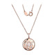 Collana in argento con Topazio Bianco (Adela Silber)