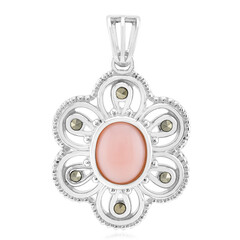 Ciondolo in argento con Opale Rosa (Annette classic)