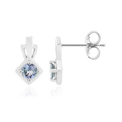 Orecchini in argento con Tanzanite (non riscaldata)