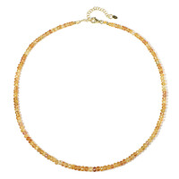Imperial Topaz Silver Necklace