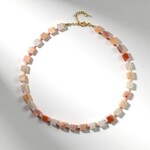 Collana in argento con Opale Rosa