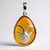 Ciondolo in argento con Ambra Baltica (dagen)