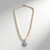Collana in argento con Topazio Blu Cielo