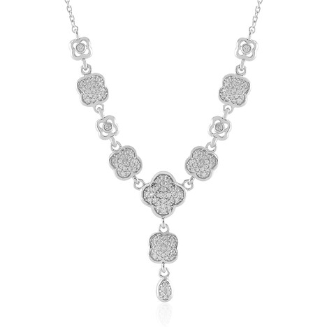 Collar en plata con Zircón