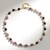 Collana in argento con Ametista Chevron (Riya)