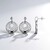 Orecchini in argento con Zircone (Adela Silber)