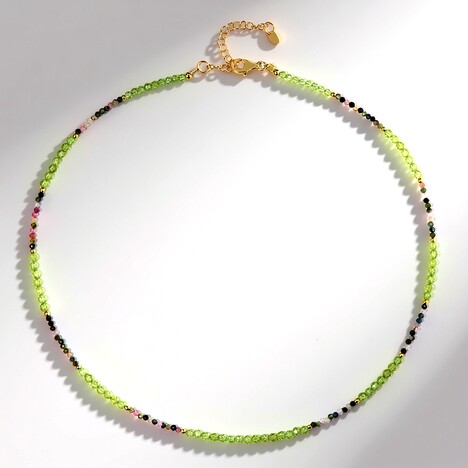 Collana in argento con Peridoto
