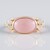 Anello in argento con Opale Rosa di Machu Picchu (KM by Juwelo)