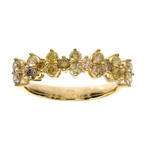 Anillo en oro con Diamante Fancy I1 (CIRARI)