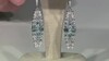 Pendientes en plata con Topacio azul de Londres (KM by Juwelo)