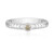 I2 Champagner-Brillant-Silberring (Ornaments by de Melo)