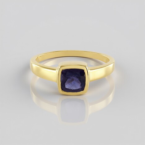Anello in argento con Iolite