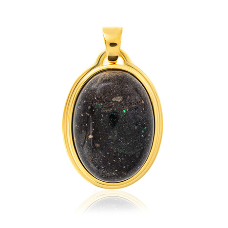 Zilveren hanger met een Honduras Opaal