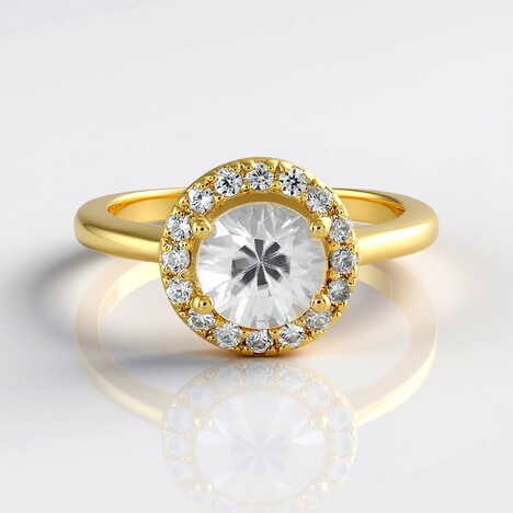 Anello in argento con Zircone