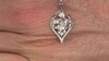 Colgante en plata con Morganita de Marropino
