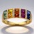 Anello in oro con Zaffiro Fancy (CIRARI)