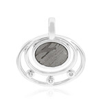 Pendentif en argent et Météorite d'Alétaï
