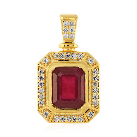 Colgante en plata con Rubí de Madagascar