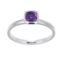 Sambia-Amethyst-Silberring