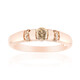Bague en or et Diamant rose de France VS1 d'Argyle (Annette)