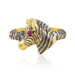Anillo en plata con Rubí de Birmania (Gems en Vogue)