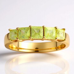 Anello in argento con Sfene