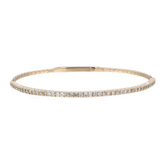 Brazalete en oro con Diamante SI1 (H) (CIRARI)