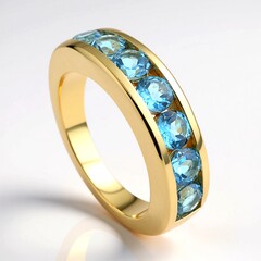 Anello in argento con Topazio Marambaia