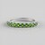 Anello in argento con Diopside Russo