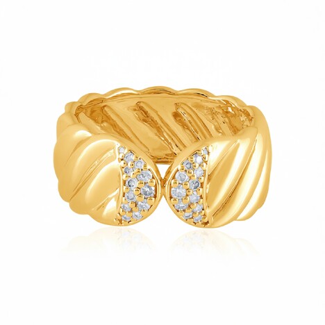 I2 (H) Diamant-Silberring (de Melo Essence)