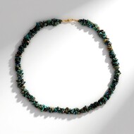 Collar en plata con Crisocola